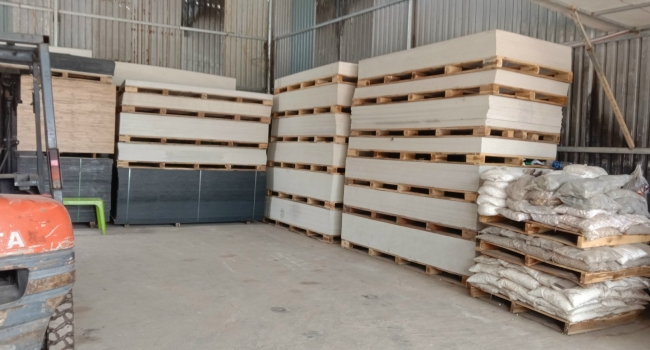 Ván MDF Phủ Phim Trắng